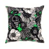 fabrizm 1594zgr Cushion Cover, Made in Japan, 17.7 x 17.7