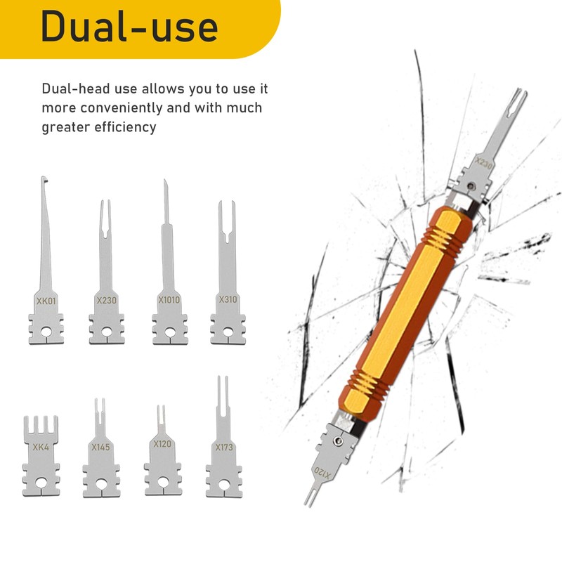 CHANG QI 8pcs Pull Out Tool Electric Pins Terminals &