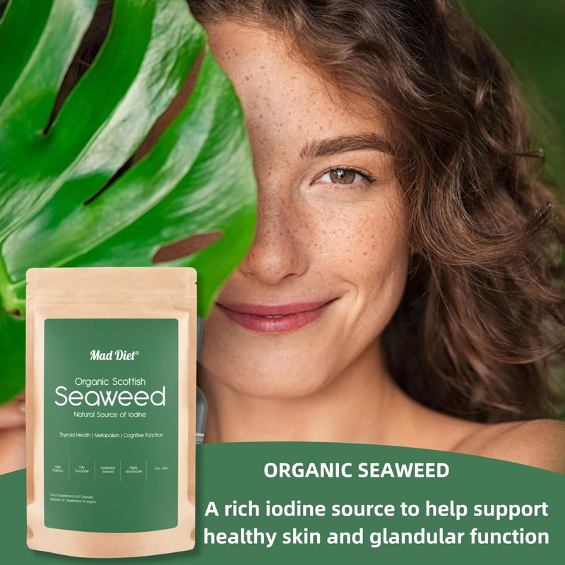 Mad Diet Organic Scottish Seaweed | Health Support | Natural