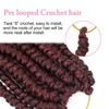 8 Inch Spring Twist Crochet Hair for Black Women -