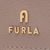 Furla WP00408 ARE000 3787S Women's Card Case, Camellia, Gray