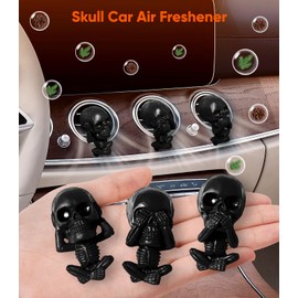 10 Pack Car Air Vent Clip Freshener Refills Solid Fragrance - 5 Scents Replacement Pads Car Fresheners Long Lasting - Variety Scent Refill - Cedarwood, Lemon, Ocean, Peach, Lavender