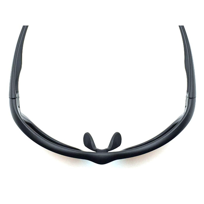 SPEED ADDICT FLEXIBLE NOSE PAD POLARIZED SUNGLASS, Matte black ×