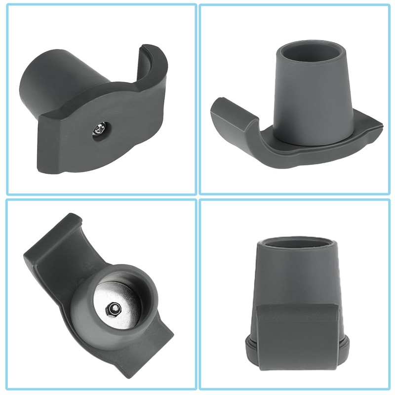 ZHUOKECE 4 Pcs Walker Glide Skis, Universal Fit Walker ski