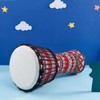 8 Inch Portable African Drum Djembe Hand Drum with Colorful
