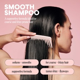 MONDAY HAIRCARE SMOOTH Shampoo with Wheat Protein & Avocado Oil for Frizz-Prone Hair 354 mL