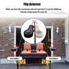NOKINS Golf Cart Diamond Flip Armrest with Cup Holder, No