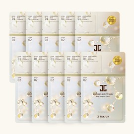 Nutritional Elasticity Jayjun Collagen Skin Fit Elasticity Enhancing Mask Pack 10 sheets 4074657 / 영양탄력 제이준 콜라겐 스킨 핏 탄력 강화 마스크팩 10매 4074657