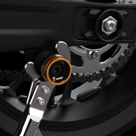 MZS 10MM Swingarm Spools - Universal Motorcycle Sliders Stand M10 CNC Black Compatible with EX250 EX300 EX650 Z1000SX Z750 Z1000 ZX6R ZX7R ZX10R ZX12R ZX14R ZZR600 EN650 ER-6N KLZ1000 KLE650 ZRX1100