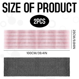 Exfoliating Towel, 2PCS Exfoliating Shower Towel, Dual-Color Bath Towel, Back Scrubber, Ideal for Deep Clean and Skin Health, Suitable for Natural Body Exfoliator for Women and Men