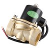 Baomain 1 inch DC 24V Brass Electric Solenoid Valve Water