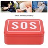 SOS Case, SOS Lifesaving Stainless Steel Container for Survival Kit