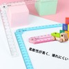 Clear Folding Ruler, Measuring Length 0-15cm Flexible Drafting Ruler, Centimeter
