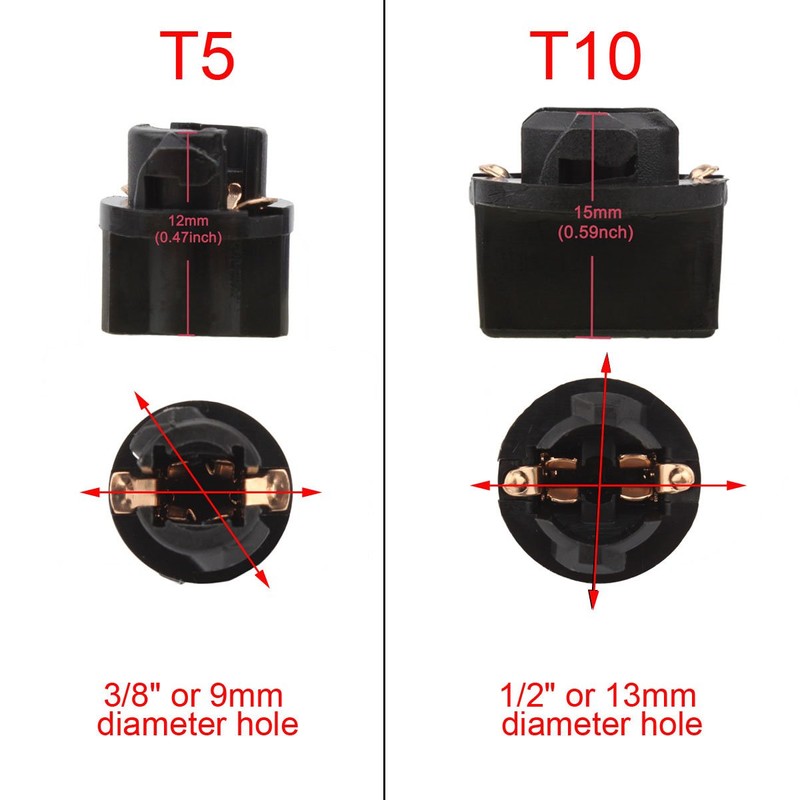 TOMALL Sockets for Brake / Curve / Indicator / Tail