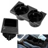 unbrand Centre Console Drink Holder + Coin Box, Carbon Colour,