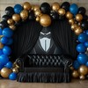 10x10FT Black Backdrop Curtains for Parties Wrinkle Free Black Curtains