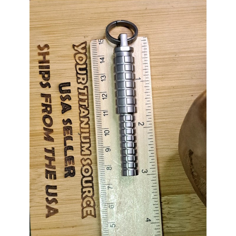 Unbranded Pro Series Mini Titanium Quick-Release Ball Point Pen.