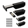 AUXBC 4Pcs Magnetic Push Latch, Heavy Duty Touch Release Cabinet
