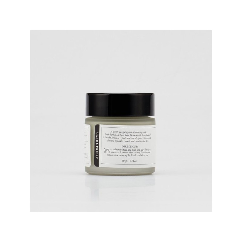 Carol Priest 그린 클레이 허브 마스크 50g Green Clay Herb