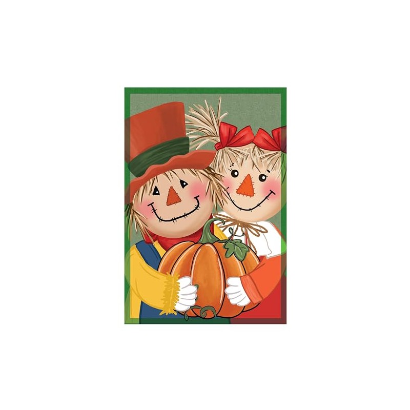 Evergreen Flag Fall Garden Flags Double Sided, Garden Flags for