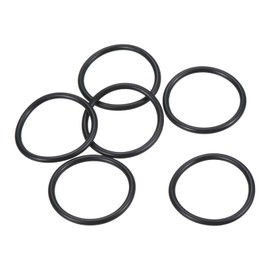 PATIKIL 20pcs Nitrile Rubber O-Rings 28mm Outside Diameter 24mm Inner Diameter 2mm Wide Metric Seal Gasket for Faucet Plumbing Auto Repair Black