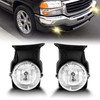 Fog Lights Compatible with 2003 2004 2005 2006 GMC Sierra