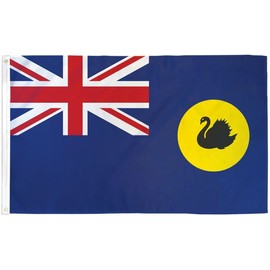 Quality Standard Flags Western Australia Polyester Flag, 3 by 5'
