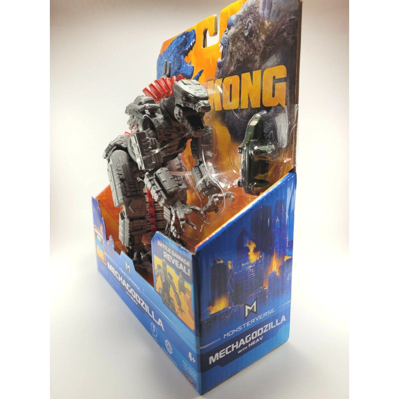 Playmates Toys Godzilla vs Kong MECHAGODZILLA with Heav 6" Action