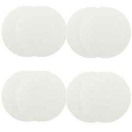 8PCS Women Air Cushion Core Makeup Blender Sponge Replacement - Round Powder Puff for BB CC Cream Foundation, Fits All Skin Types (White)
