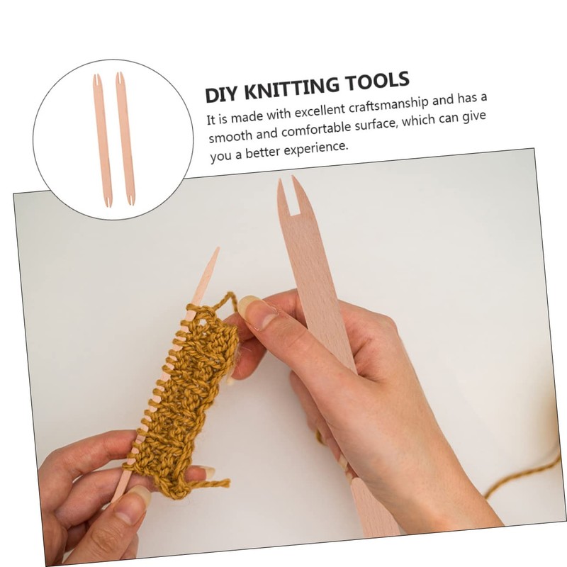 Operitacx 2 Pcs Knitting Tools Crochet Set Scarf Knitting Crochet