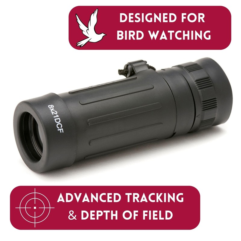 Whitby Gear 8x 21mm Monocular - Explore the Outdoors with