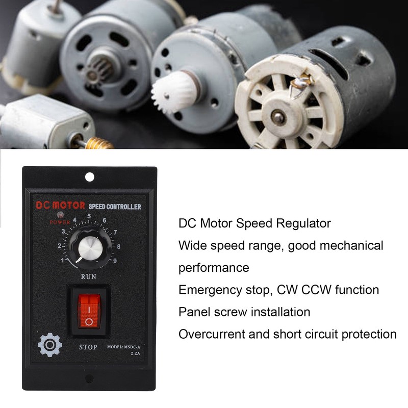 Motor Speed Controller Electric Motor Governor Regulator 220VAC Input 220VDC