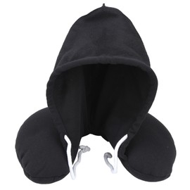 Travel Pillow Comfortable Portable Memory Foam U Shaped Airplane Car Head Neck PillowBlack