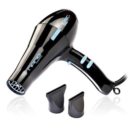 Timco NAN-1 Secadora Profesional con Generador de Iones, negro