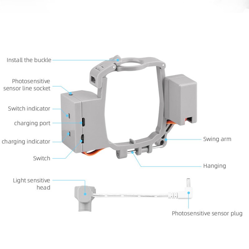 Drone Payload Drop Device Clip Delivery Transport Drone Dropping System