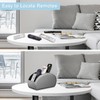 SVNXI Remote Control Holder with 5 Compartments,Pu Leather Office Organization