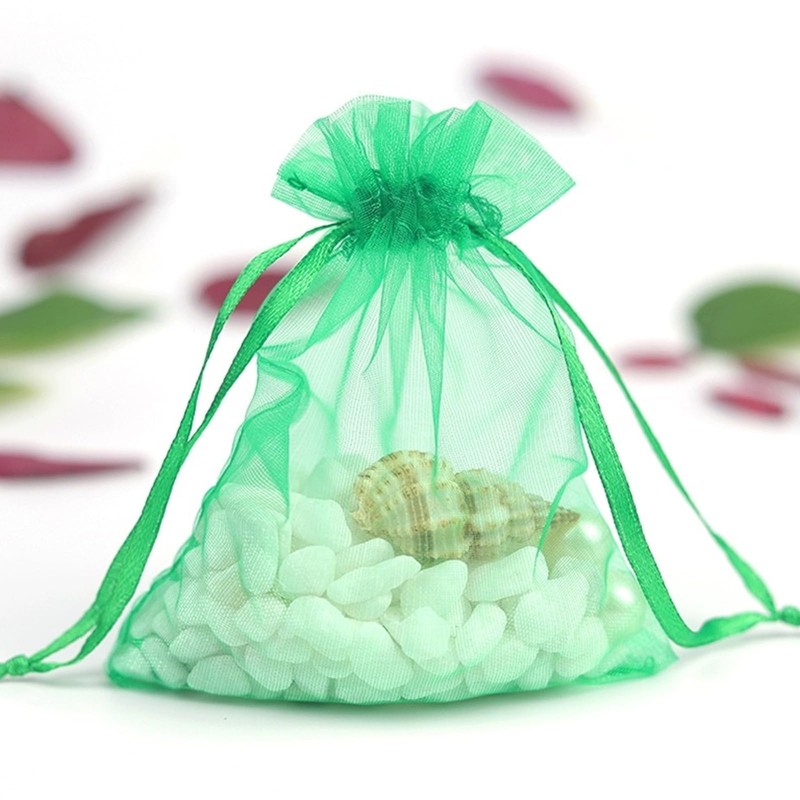 YWKJDDM 30 sacchetti in organza da riempire, per regali, matrimoni,