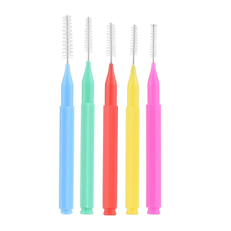 Henniu 100 Piezas de cepillos interdentales, Hilo Dental, palillo de