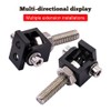 Biqing Mini Motorcycle Spotlight Bracket, Universal Motorcycle LED Headlight Expansion