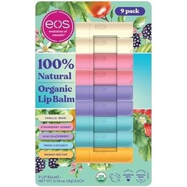 EOS Bálsamo Humectante para Labios 9 Pzas