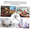DOITOOL Projector Mount Ceiling Rack Adjustable Bracket 4-Hole Support Carbon
