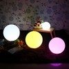 LED Round Lamp RGBW 24Key Remote Control 16Color Dimmable 4Mode