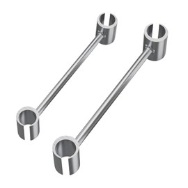 NUTEJOKAR Hinges Gap Adjusting Wrench, Door Hinge Repair Tool, Heavy Duty Hinges Gap Adjusting Wrench, Door Hinge Adjustment Toolhand Tools Adjustable for Round Bolt Flag Hinge (14mm-19mm x23mm-25mm)