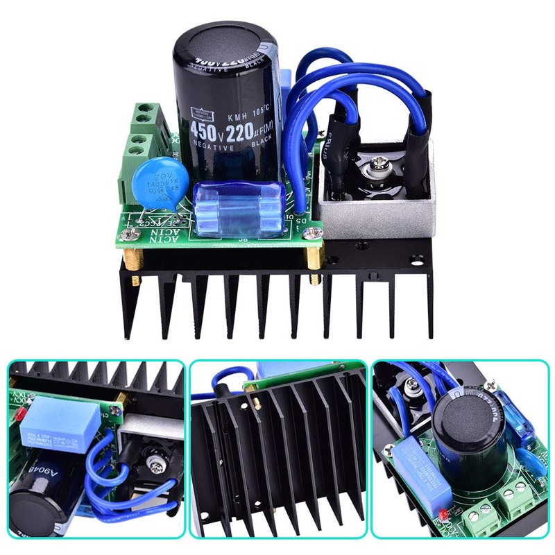 Rectifier Board 0-220V AC to 0-311V DC Universal Multiple Protection