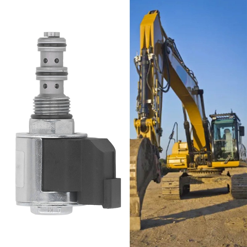 Excavator Solenoid Valve Fast Switching Alloy Steel Solenoid Valve Replacement