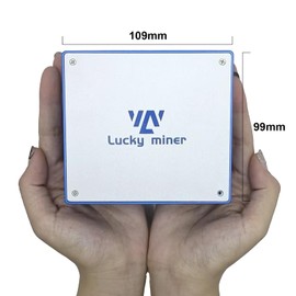 Bitcoins Miner Solo Lottery Miner 2.4G WiFi SHA-256 BM1366 Latest Upgrade Model V7 1TH/S Crypto BTC Miner Asic Chip Home Use Machine
