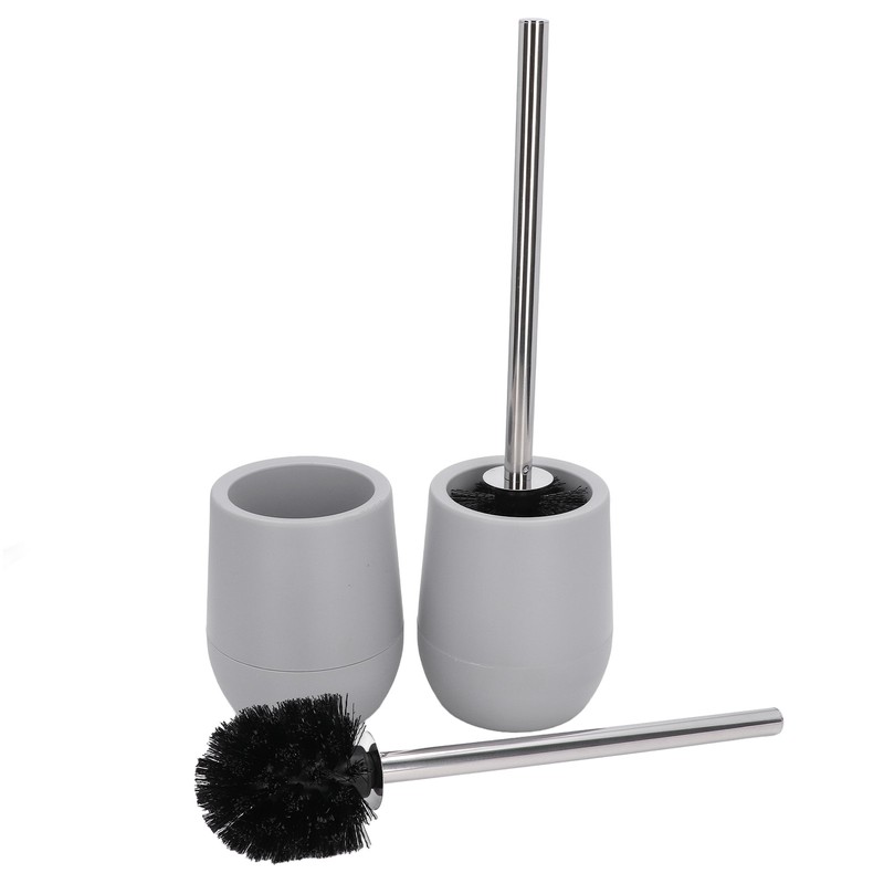 2sets Toilet Bowl Cleaner Brush Lockable Thread Convenient Practical Efficient