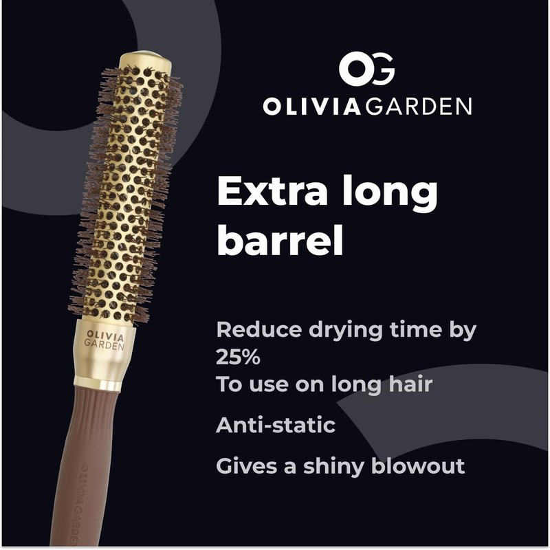 Olivia Garden - Expert Blowout Speed Wavy Bristles Gold &
