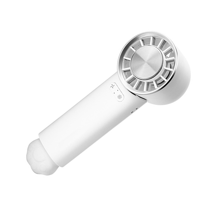 Foldable Ice Cooling Fan 3 Gear Speed USB Rechargeable Handheld