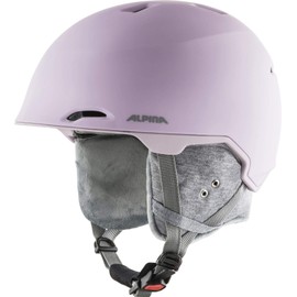 ALPINA Maroi - Safe, Shatterproof & Individually Adjustable Ski Helmet with Washable Inner Lining for Adults, Light Rose Matt, 57-61 cm